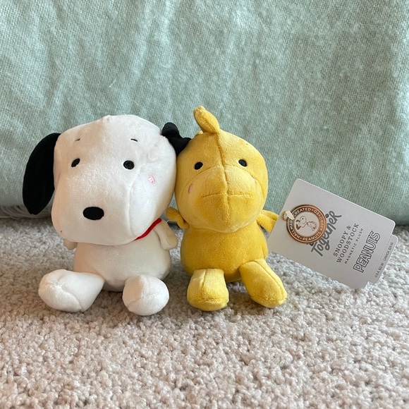 Hallmark Better Together Peanuts Snoopy & Woodstock Magnetic Plush NEW Toys - Picture 17 of 17